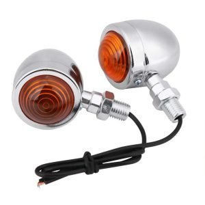 Chrome Cafe Racer Turn Signals