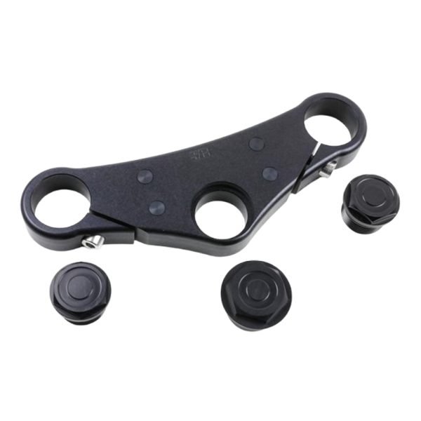 Twinshock Triple Clamp for Clip-On Handlebar